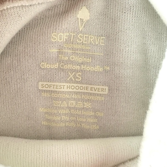 Softserve Clothing cotton hoodie size XS - Picture 4 of 4
